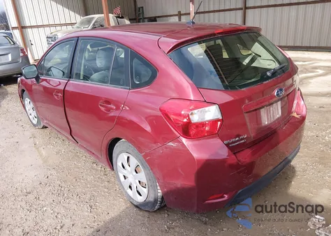 2014 Subaru Impreza 2.0I from USA, damaged, VIN JF1GPAA61E8237677